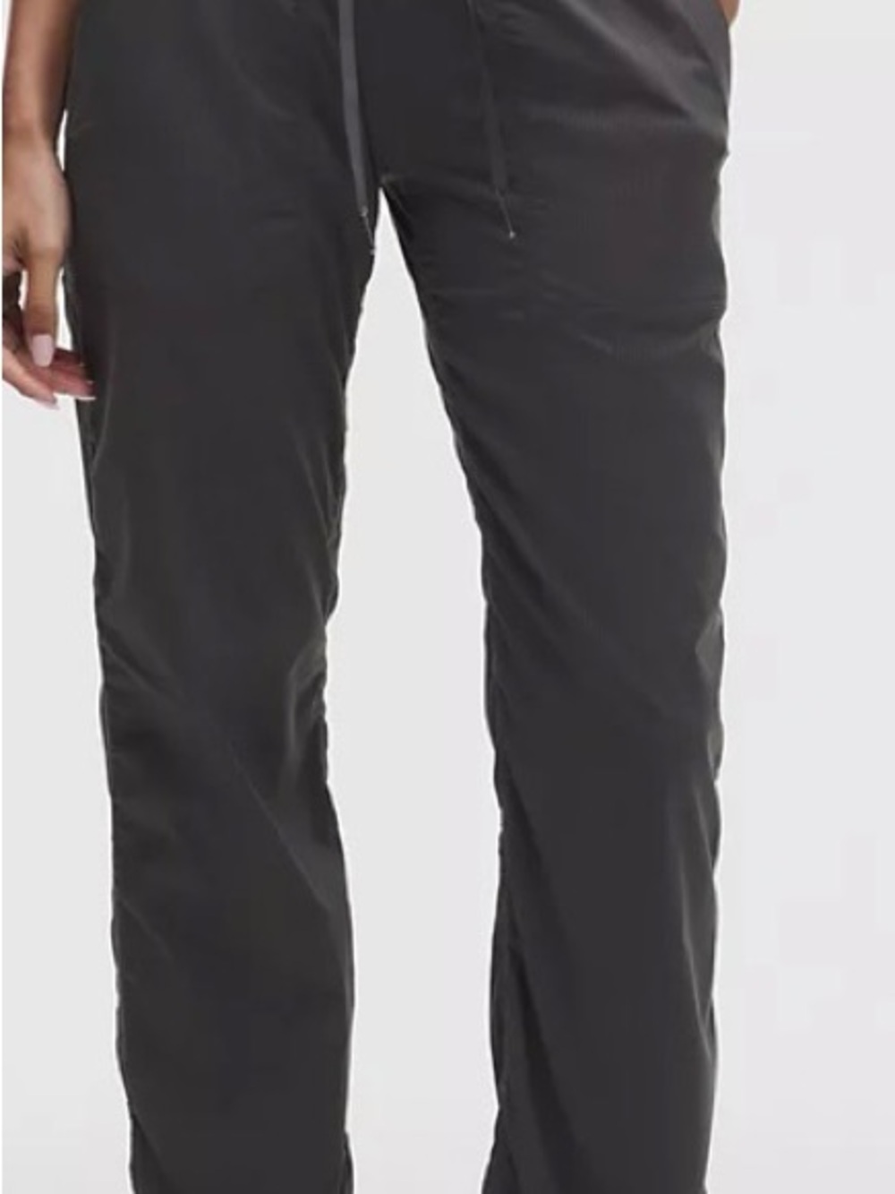 Lululemon women’s Dance Studio mid rise pant. Gray. Size 2.